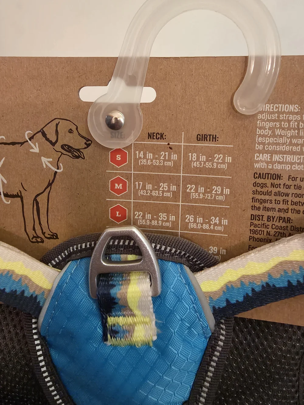 Arcadia Trail High-Visibility Dog Harness - Blue